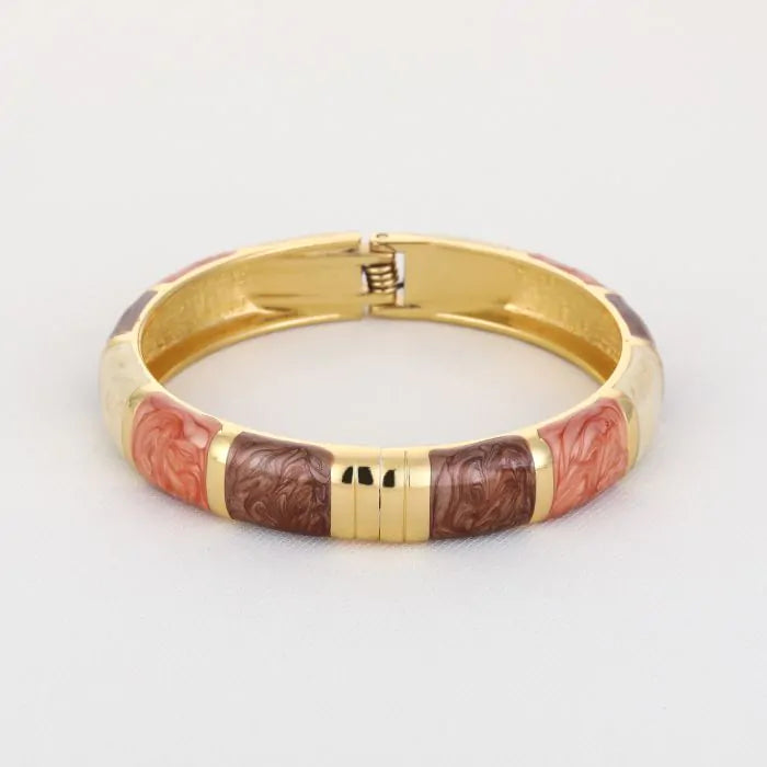 Bangle armband - goud multi