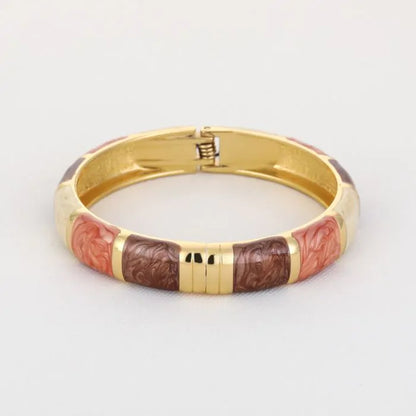 Bangle armband - goud multi