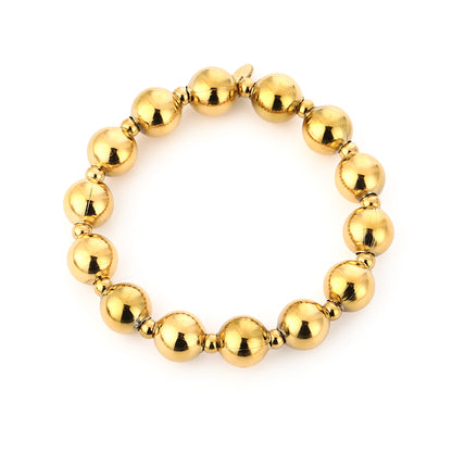 Armband kralen - goud - At Styles