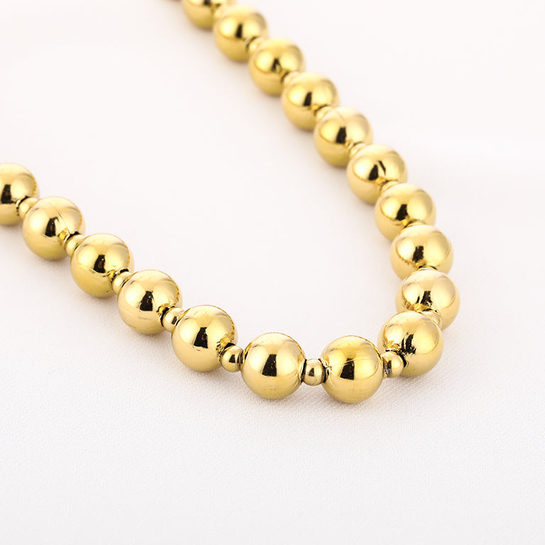 Kralen ketting - goud - At Styles
