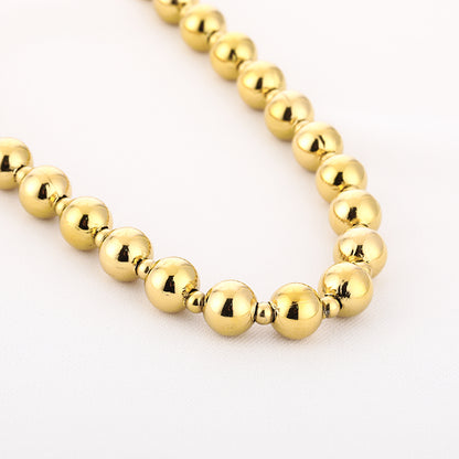 Kralen ketting - goud - At Styles