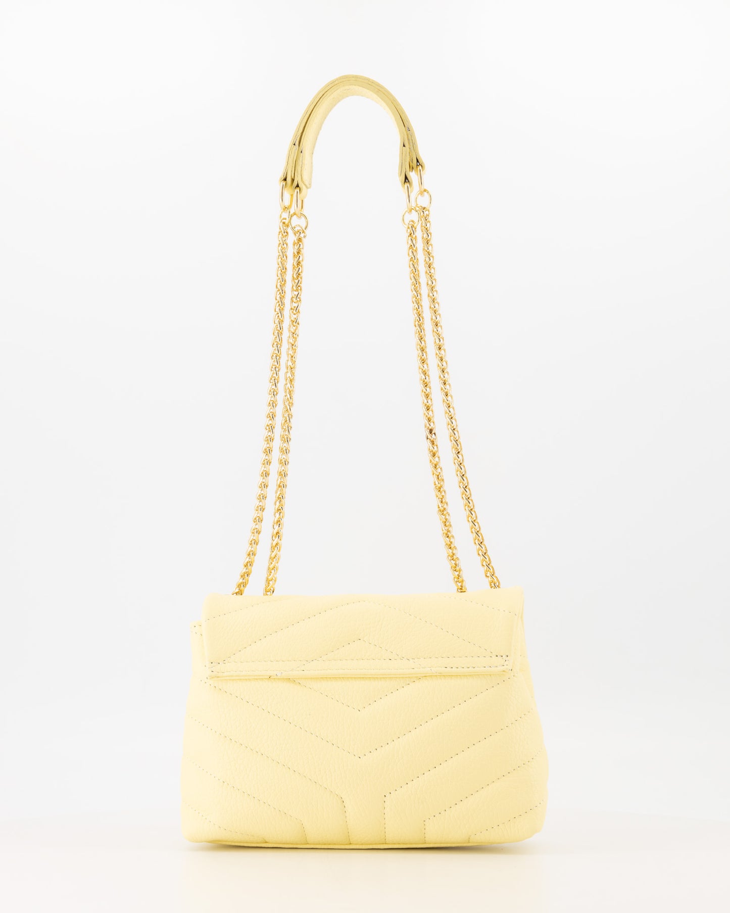 Leren tas Celine - geel - At Styles