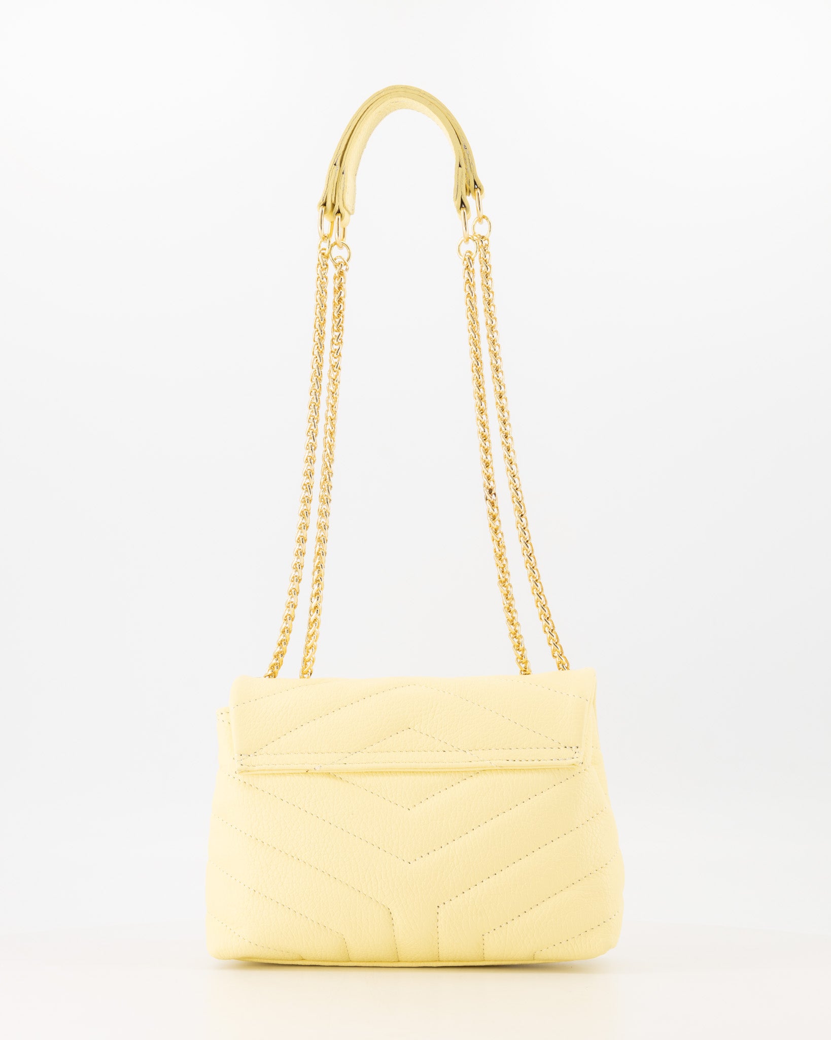 Leren tas Celine - geel - At Styles