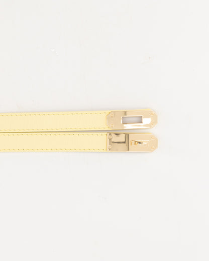 Leren riem Garcia - geel - At Styles