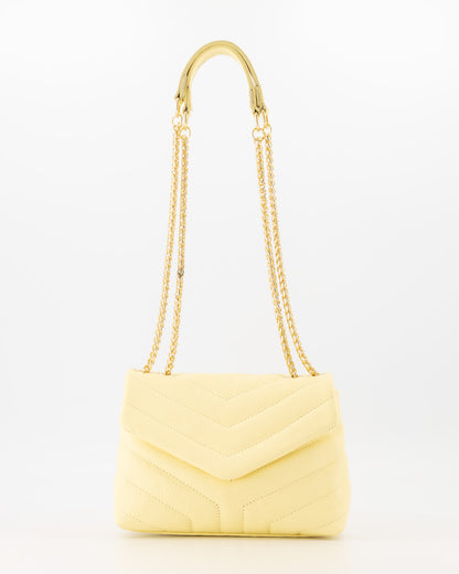 Leren tas Celine - geel - At Styles
