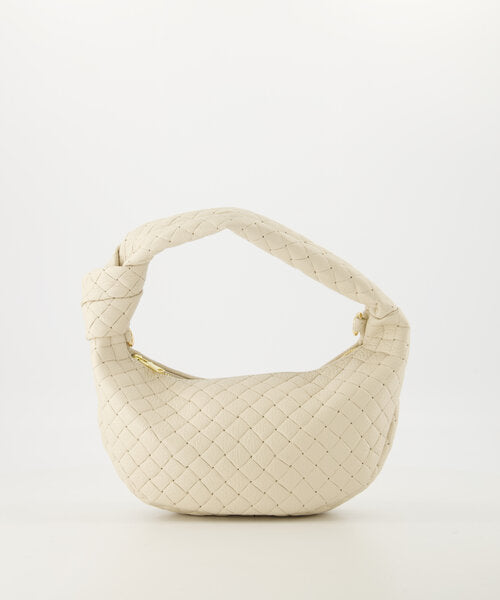 Leren tas Baby Botta - ecru