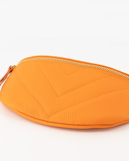 Leren tas Cilou | Oranje - At Styles