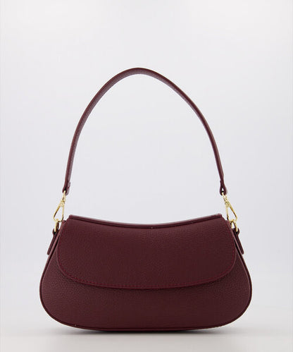Leren tas Diara - bordeaux