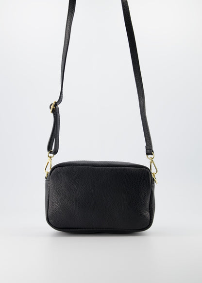 Leren tas Irene | Zwart - At Styles