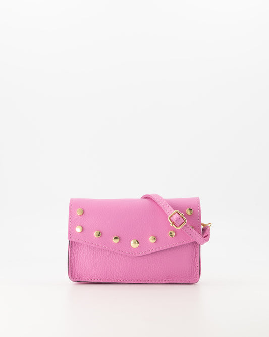 Leren tas Laura | Roze - At Styles