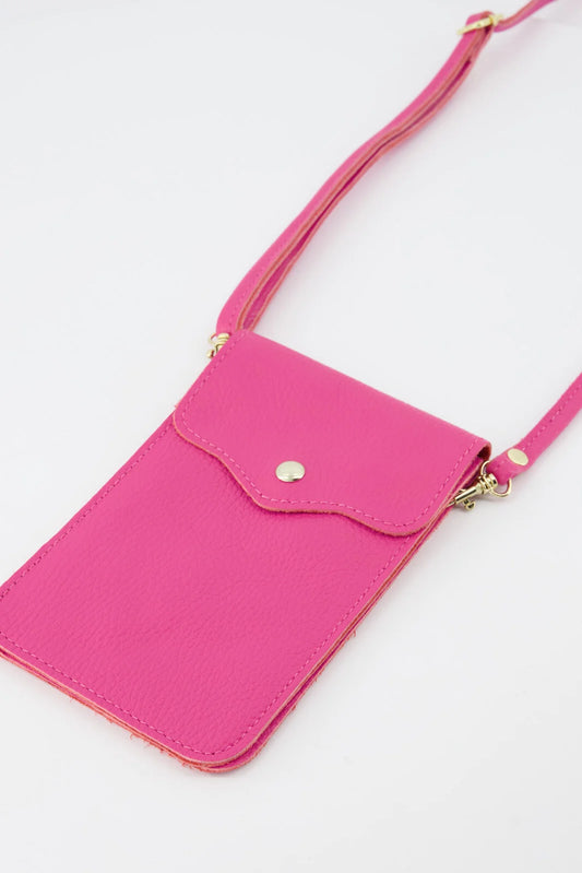 Leren tas Pona | Roze - At Styles