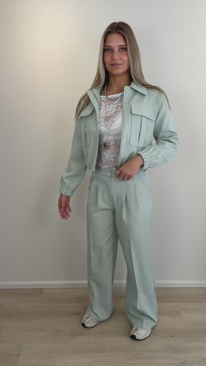 Jasje - mint groen