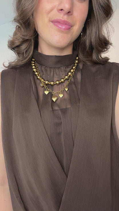 Overslag top - bruin