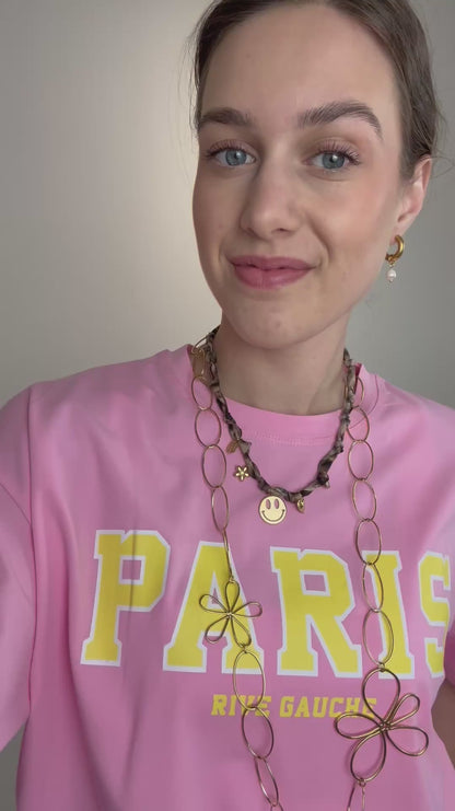 Shirt 'paris' - roze
