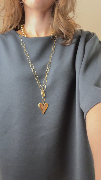 Jogging stof shirt - navy